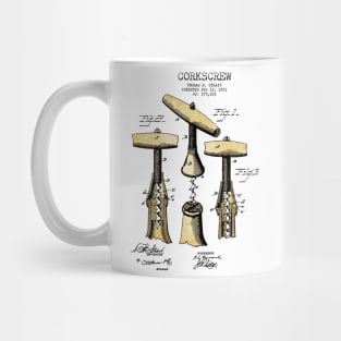 Corkscrew - Patent Design Mug